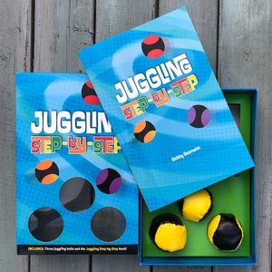 Juggling Step-By-Step Kit:  Book by Bobby Besmehn & Three Juggling Balls